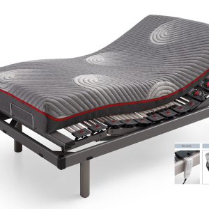 Somier articulado Titanium y colchón Hybrid