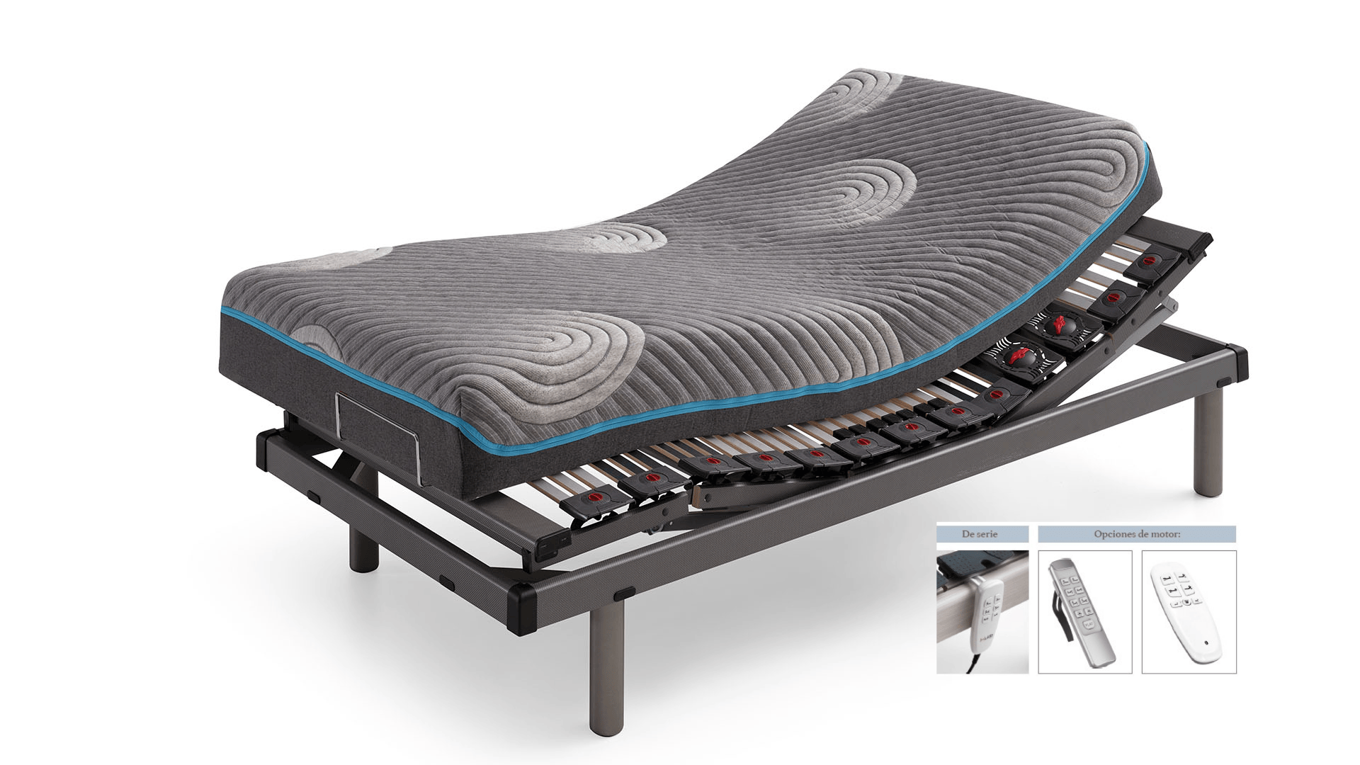 Titanium con colchón viso