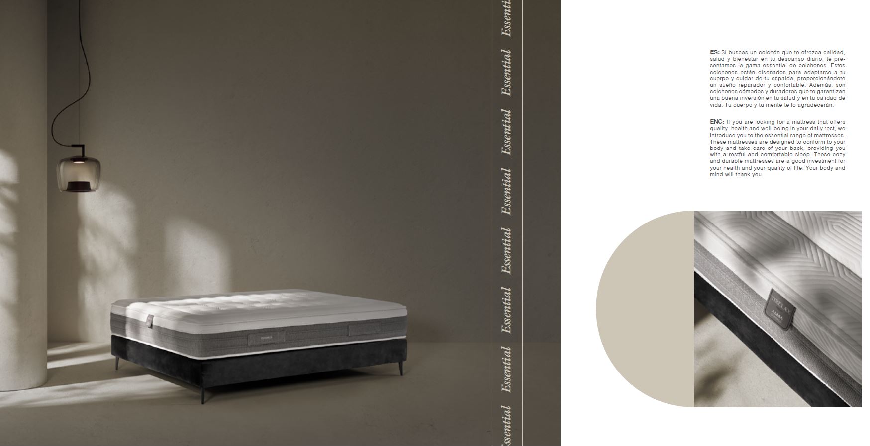 Tiralax Lumbar, colchon de Muelles ensacados