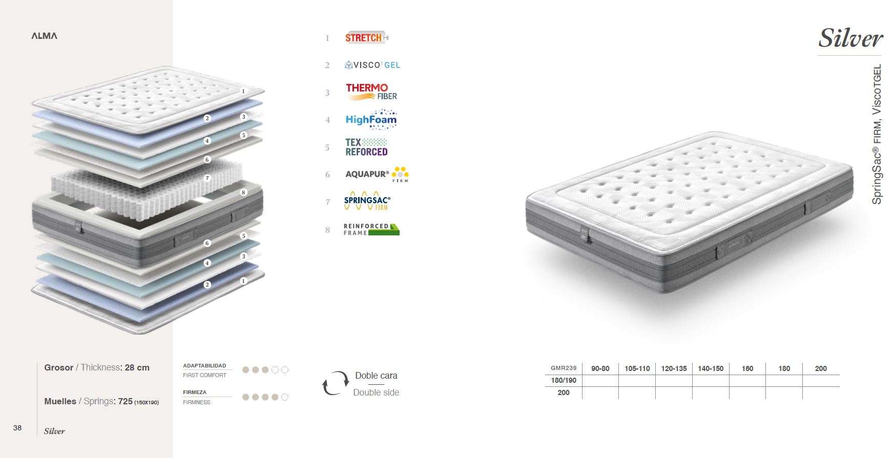 Silver Muelles Dos caras