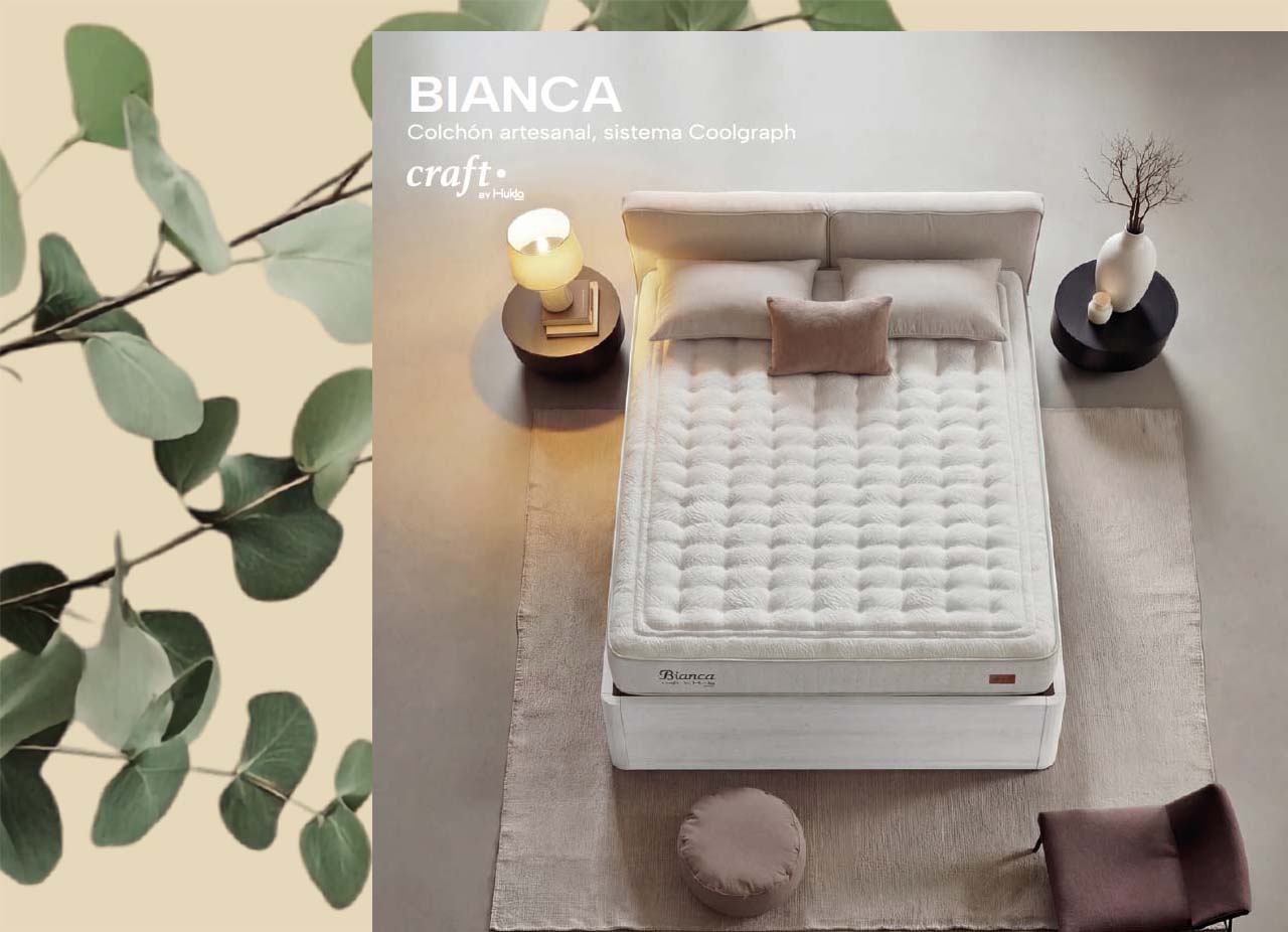 Colchón rtesanal Bianca de Craft